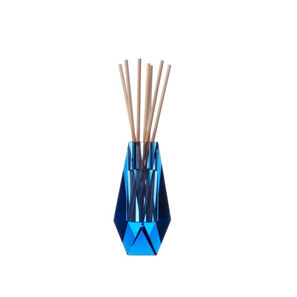 >Blue Crystal Vase Medium Diffuser