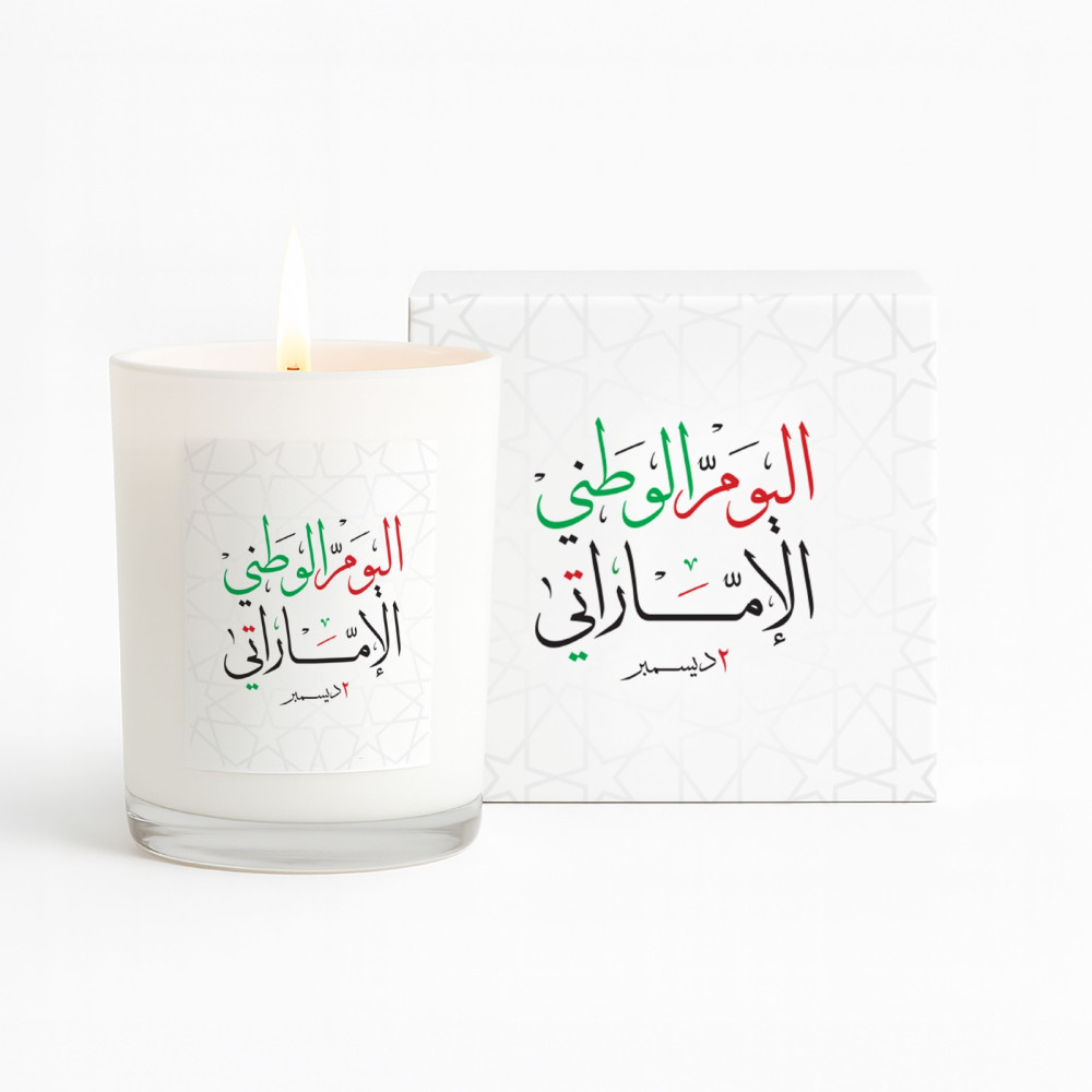 UAE National Day candles