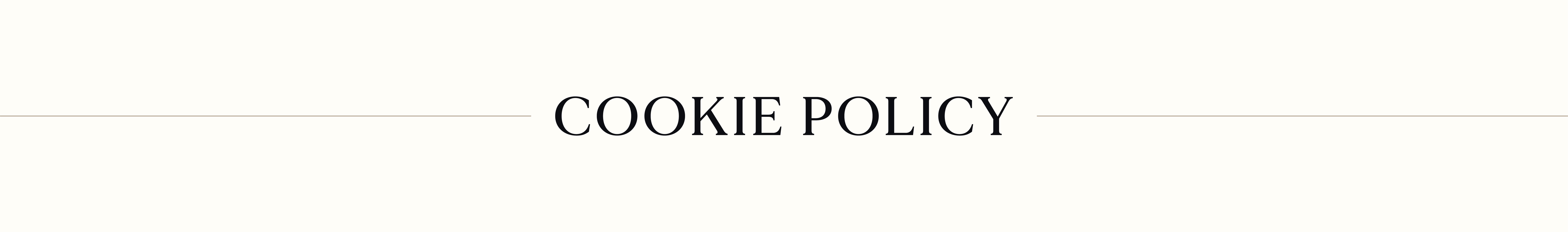 Cookie Policy