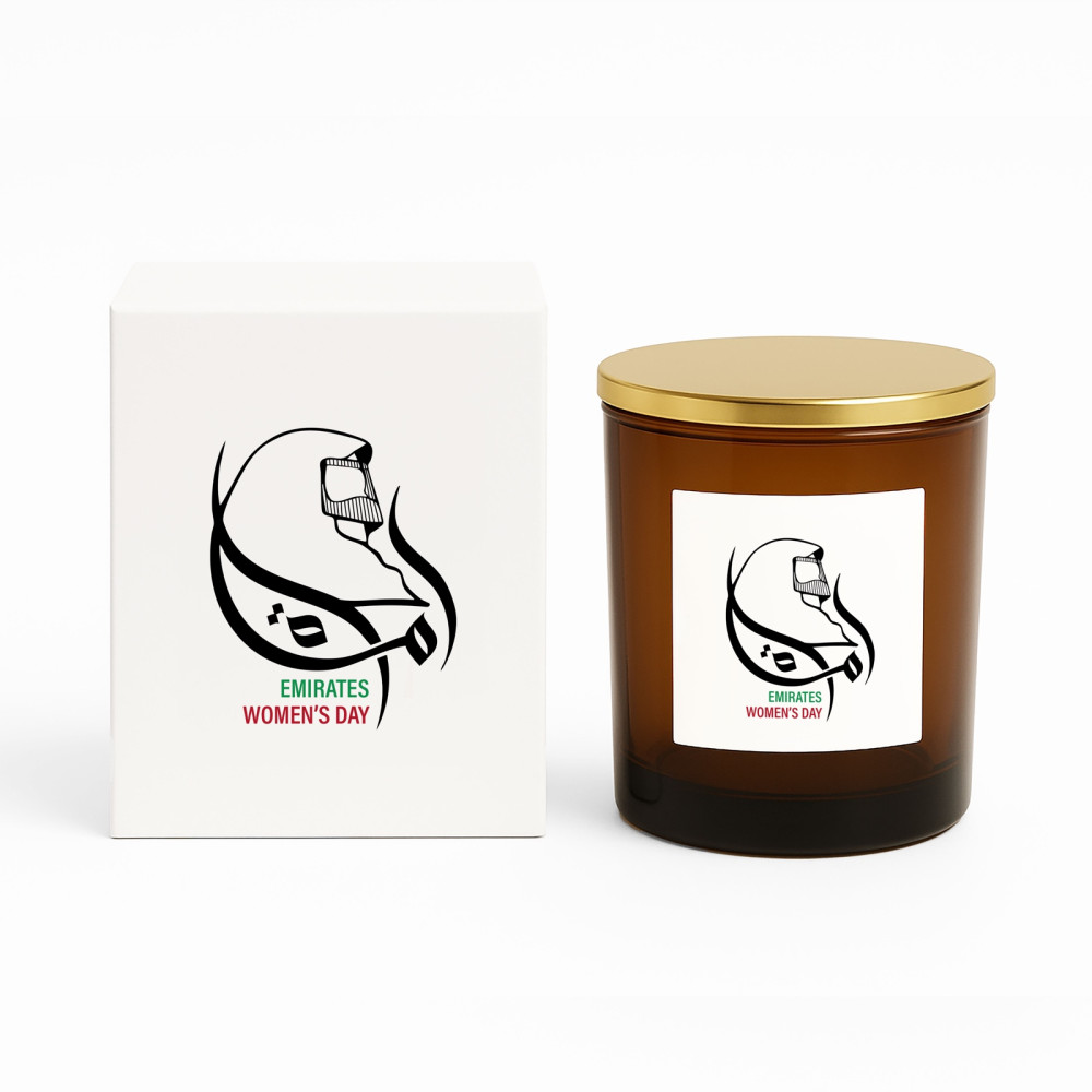 Emirati Women's Day 2025 Candle