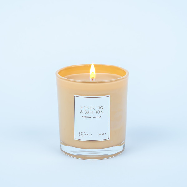 >Honey Fig and Saffron Candle