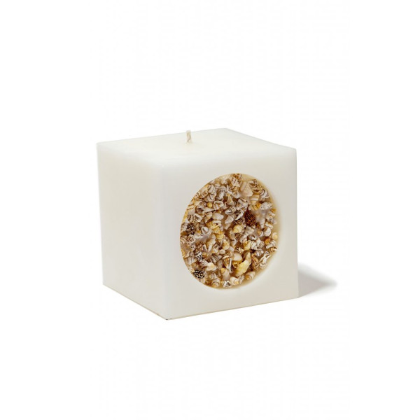 Seaful Small Cube Candle