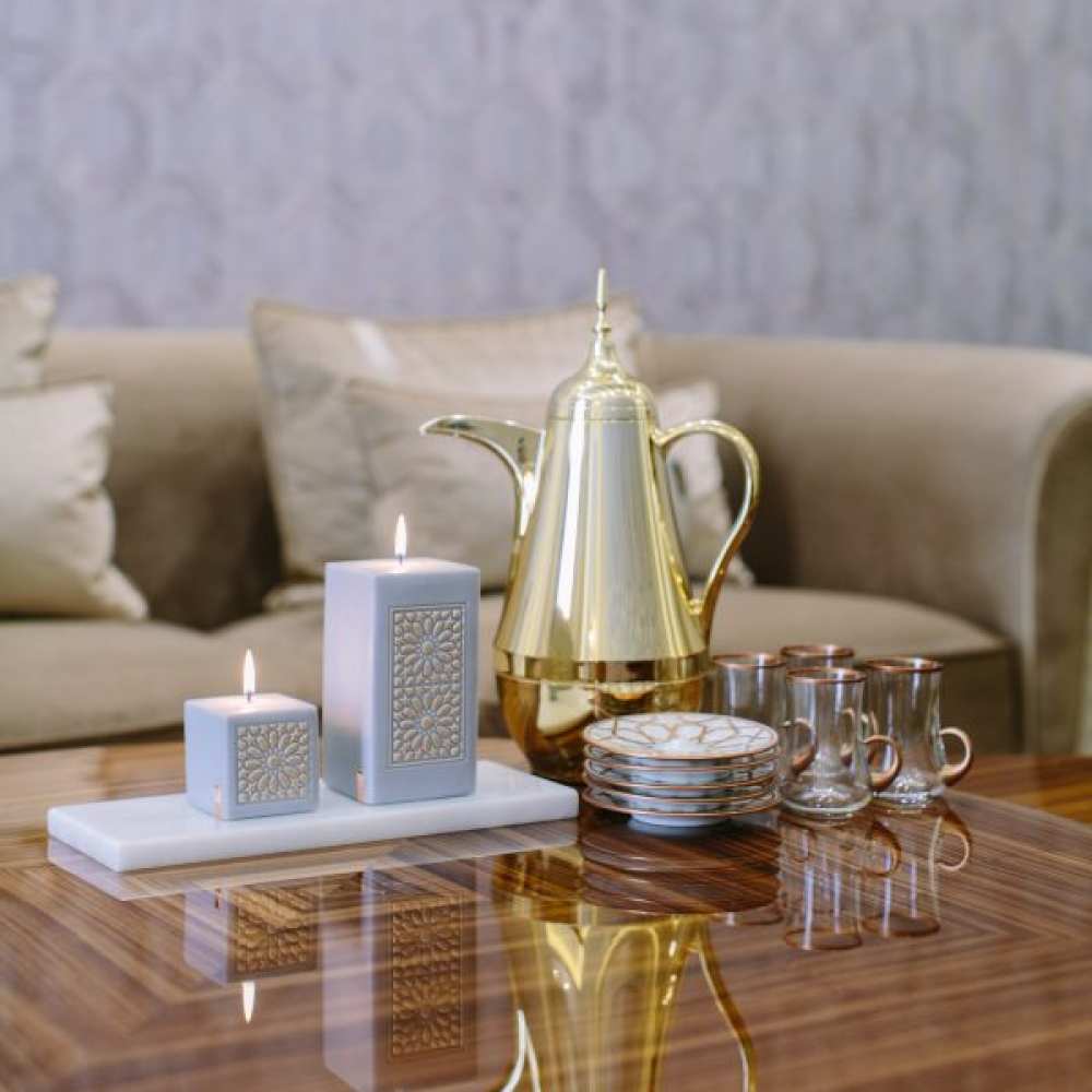 Noor Small Cube Candle